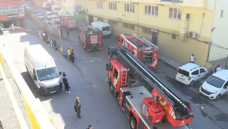 İstanbul'da Tekstil Atölyesinde Çıkan Yangın, Tüm Şehri Sarsıyor!