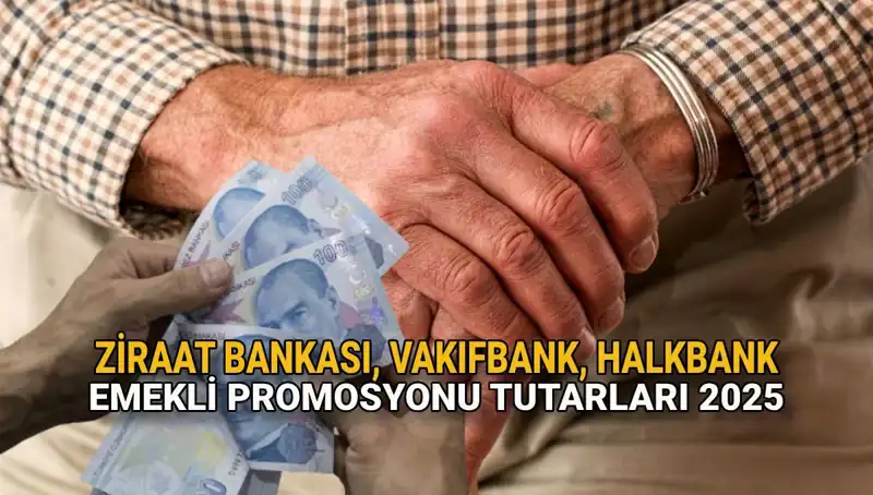 Emekli Promosyonları 2025: Ziraat, Vakıfbank ve Halkbank Neler Sunuyor?