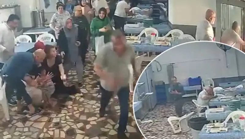 Yemekhanede Deprem Anı: Cesaret ve Kaçışın Hikayesi