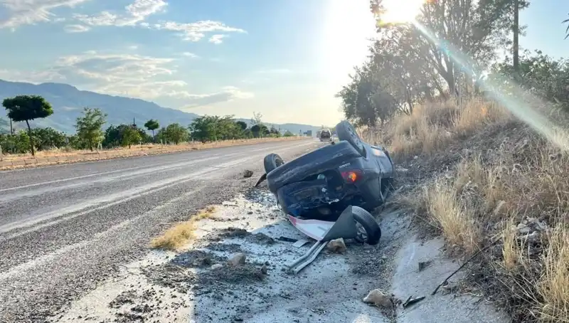 Adıyaman’da Feci Kaza: Otomobil Takla Attı, Yaralılar Var!