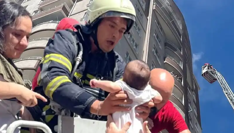Kayseri'de 14 Katlı Binada Korkutan Yangın: Detaylar ve İhbar Süreci