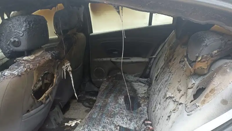 Esenyurt’ta Şantaj Krizi: İsteğine Cevap Alamayan Şahıs Araçını Ateşe Verdi
