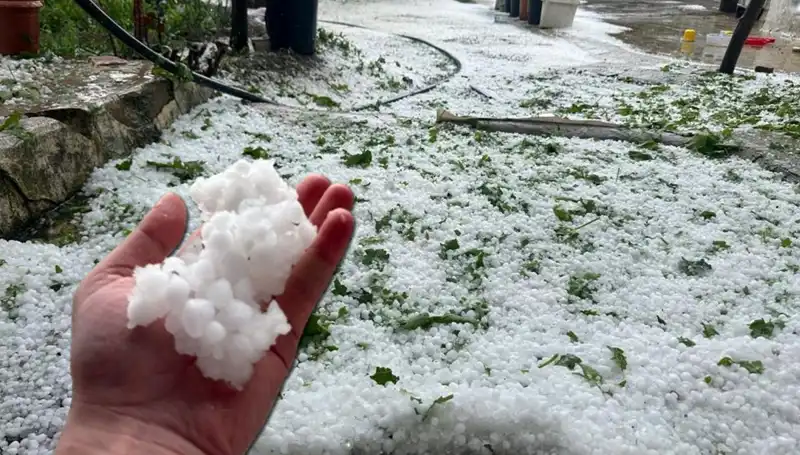 Haziran Ayında Yaşanan Dolu Olayı Şaşkınlık Yarattı!