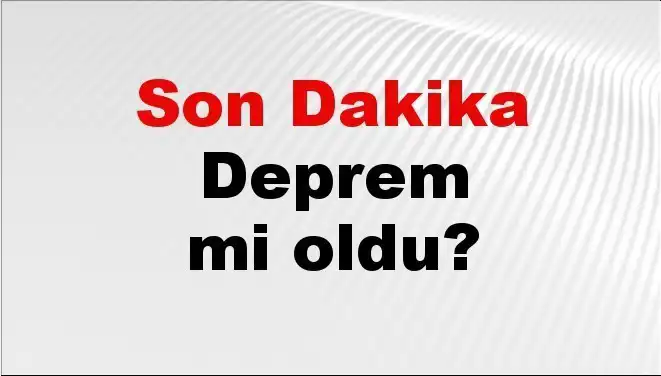 Tekirdağ’da Şiddetli Deprem! Son Gelişmeler ve Detaylar Burada