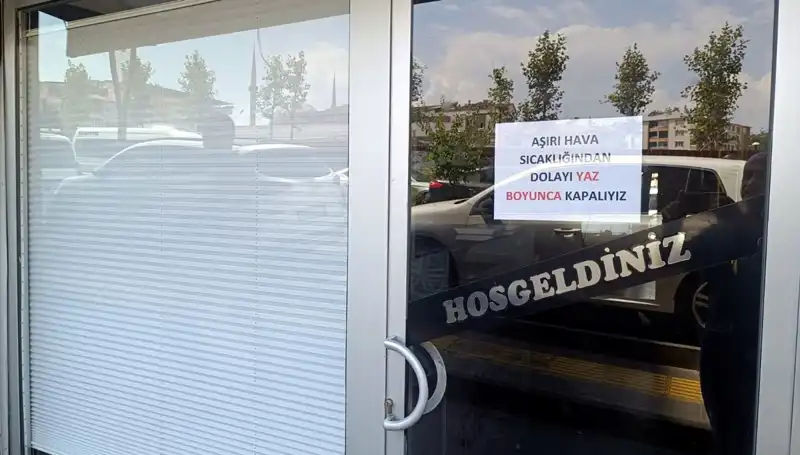 Afrika Sıcakları Ticareti Vurdu: Dükkanlar Yaz Boyu Kapandı!