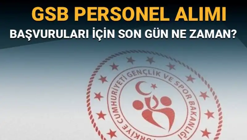 Gençlik ve Spor Bakanlığı Personel Alımı: Son Başvuru Tarihleri ve Süreç